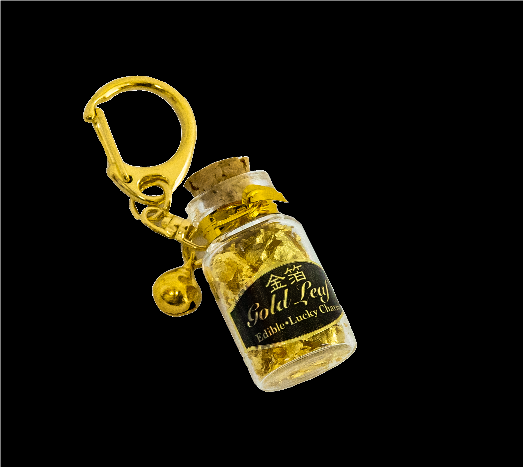 Gold leaf in a small bottle (Original Package)
