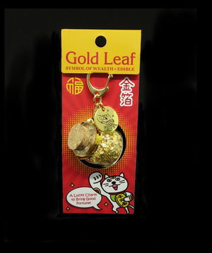 Gold leaf in a Big bottle (Maneki-Neko Package)