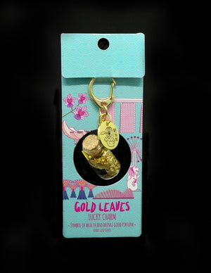 Gold leaf in a Small bottle (Blue Package)