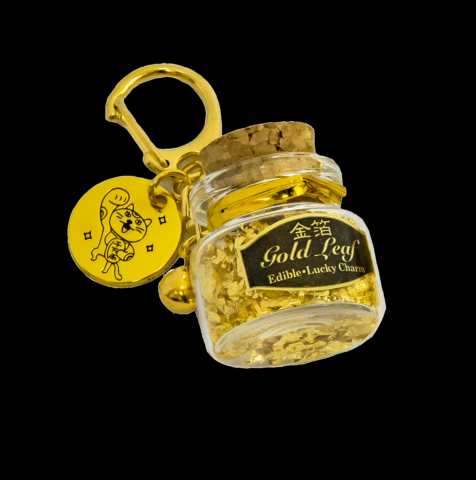 Gold leaf in a Big bottle (Maneki-Neko Package)